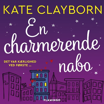 En charmerende nabo – omslag til lydbogen af Kate Clayborn