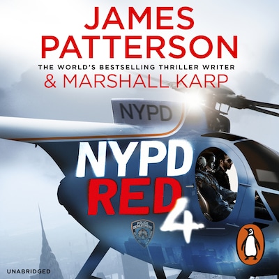 NYPD Red 4 – omslag til lydbogen af James Patterson