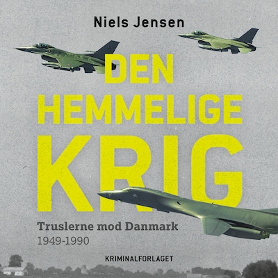 Den hemmelige krig – omslag til lydbogen af Niels Jensen