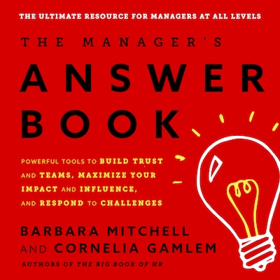 The Manager's Answer Book – omslag til lydbogen af Barbara Mitchell, Cornelia Gamlem