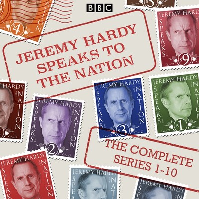 Jeremy Hardy Speaks to the Nation: The Complete Series 1-10 – omslag til lydbogen af Jeremy Hardy