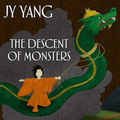 The Descent of Monsters – omslag til lydbogen af Neon Yang