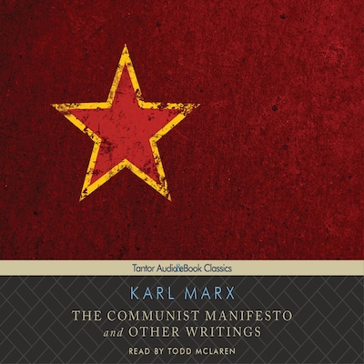 The Communist Manifesto and Other Writings – omslag til lydbogen af Karl Marx