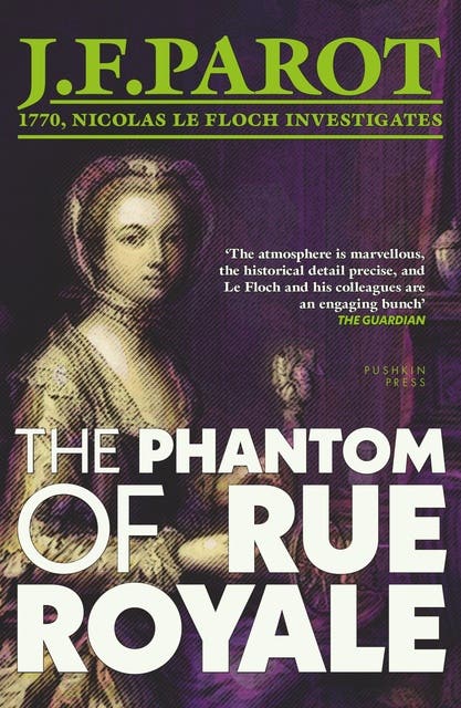 The Phantom of Rue Royale: A Nicolas Le Floch Investigation, Book 3 – omslag til lydbogen af Jean François Parot