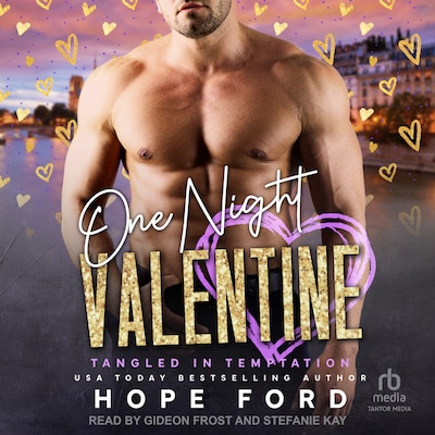 One Night Valentine – omslag til lydbogen af Hope Ford