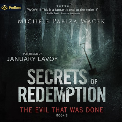 The Evil That Was Done – omslag til lydbogen af Michele PW- Pariza Wacek