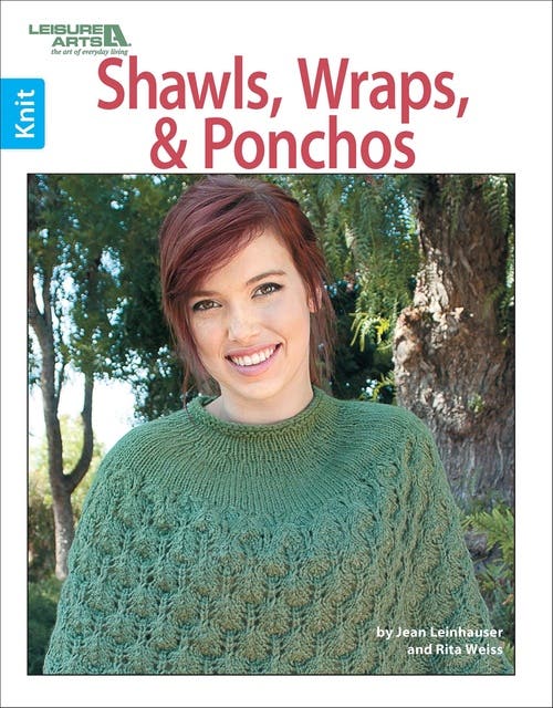 Shawls, Wraps, & Ponchos to Knit: 11 Quick & Easy Designs – omslag til lydbogen af Leisure Arts