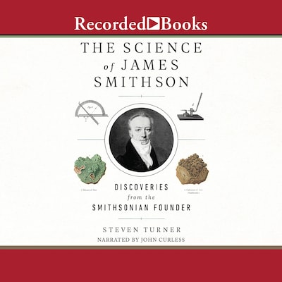 The Science of James Smithson – omslag til lydbogen af Steven Turner