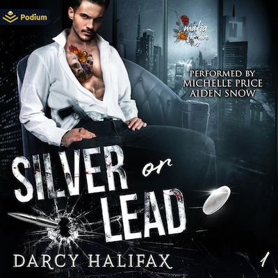 Silver or Lead – omslag til lydbogen af Darcy Halifax