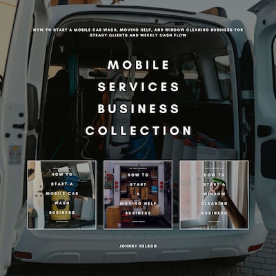Mobile Services Business Collection – omslag til lydbogen af Johnny Nelson