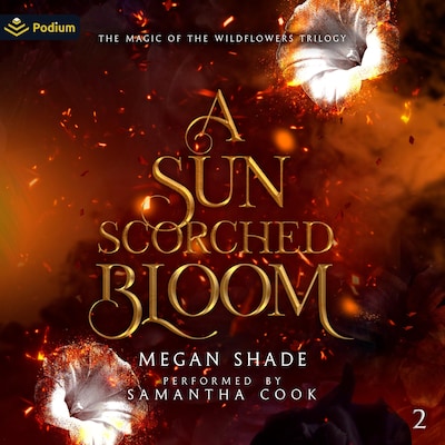 A Sun Scorched Bloom – omslag til lydbogen af Megan Shade