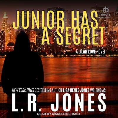 Junior Has a Secret – omslag til lydbogen af Lisa Renee Jones