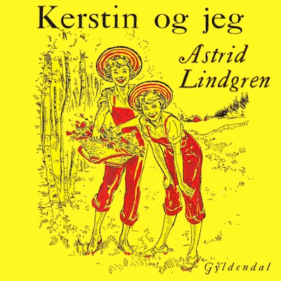 Kerstin og jeg – omslag til lydbogen af Astrid Lindgren