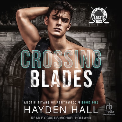 Crossing Blades – omslag til lydbogen af Hayden Hall