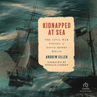 Kidnapped at Sea – omslag til lydbogen af Andrew Sillen