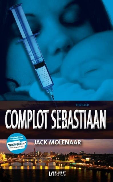 Complot Sebastiaan – omslag van het luisterboek van Jack Molenaar