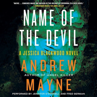 Name of the Devil – okładka audiobooka, autor Andrew Mayne