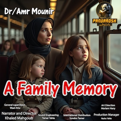 A Family Memory – omslag til lydbogen af Amr Mounir
