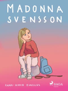 Madonna Svensson – omslag till ljudboken av Anna-Karin Eurelius