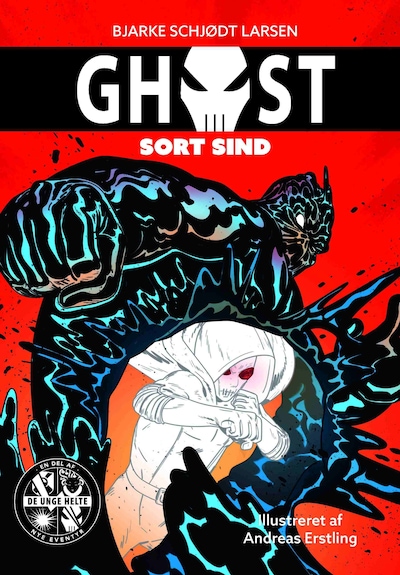 GHOST 6: Sort sind – omslag til lydbogen af Bjarke Schjødt Larsen