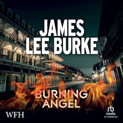 Burning Angel – omslag til lydbogen af James Lee Burke