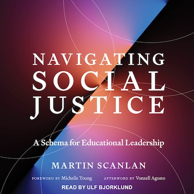 Navigating Social Justice – omslag til lydbogen af Martin Scanlan