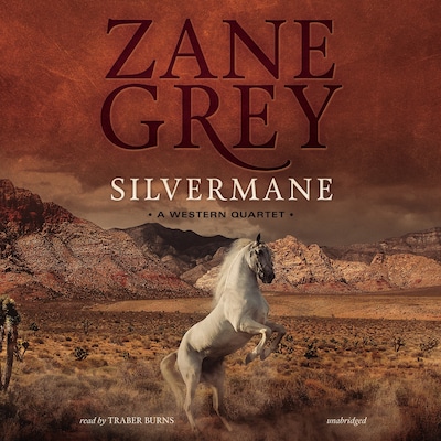 Silvermane – omslag til lydbogen af Zane Grey