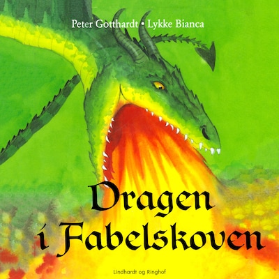 Dragen i Fabelskoven – omslag til lydbogen af Peter Gotthardt