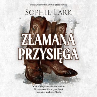 Złamana przysięga – okładka audiobooka, autor Sophie Lark