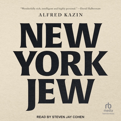 New York Jew – omslag til lydbogen af Alfred Kazin