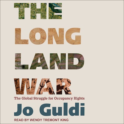 The Long Land War – omslag til lydbogen af Jo Guldi