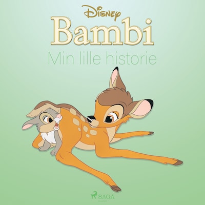 Bambi - Min lille historie – omslag til lydbogen af Disney