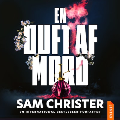 En duft af mord – omslag til lydbogen af Sam Christer