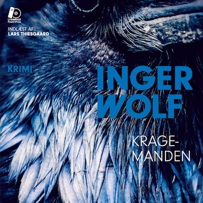 Kragemanden – omslag til lydbogen af Inger Wolf