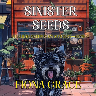 Sinister Seeds (A Delilah Green Cozy Mystery—Book 4) – omslag til lydbogen af Fiona Grace