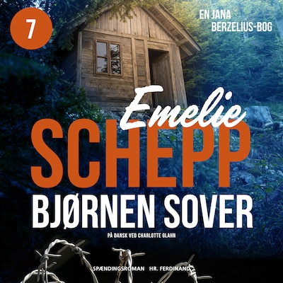 Bjørnen sover – omslag til lydbogen af Emelie Schepp