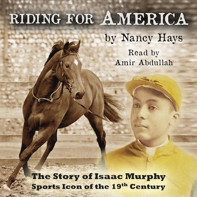 Riding for America – omslag til lydbogen af Nancy  Hays