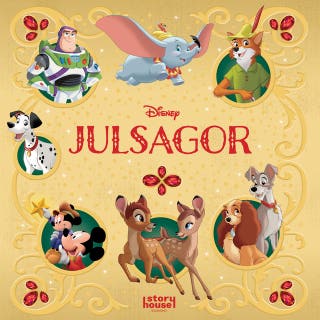 Disney Julsagor – omslag till ljudboken av Disney