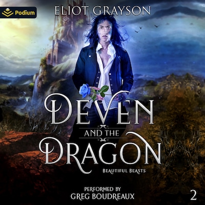 Deven and the Dragon – omslag til lydbogen af Eliot Grayson