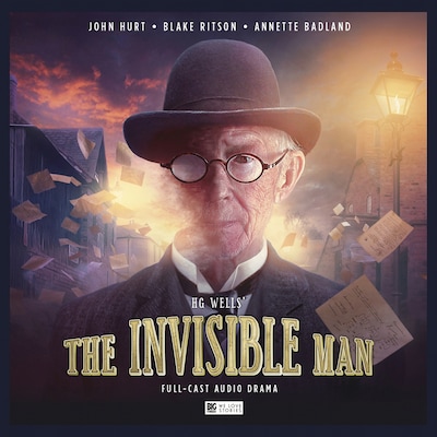 The Invisible Man (Unabridged) – omslag til lydbogen af HG Wells, Jonathan Barnes