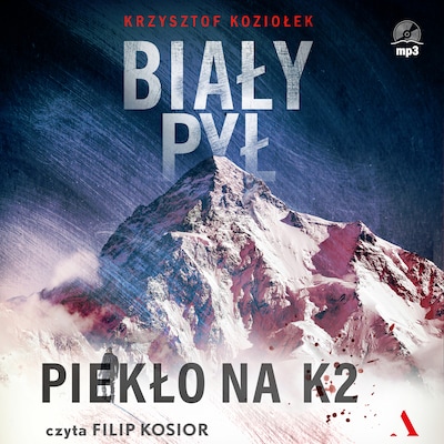Biały pył. Piekło na K2 – okładka audiobooka, autor Krzysztof Koziołek
