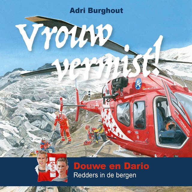 Vrouw vermist – omslag van het luisterboek van Adri Burghout