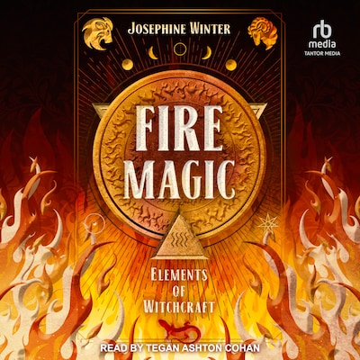 Fire Magic – omslag til lydbogen af Josephine Winter