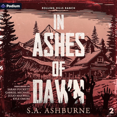 In Ashes of Dawn – omslag til lydbogen af S.A. Ashburne