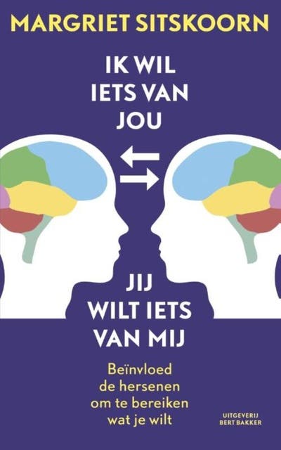 Ik wil iets van jou, jij wilt iets van mij – omslag van het luisterboek van Margriet Sitskoorn