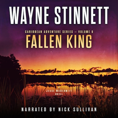 Fallen King – omslag til lydbogen af Wayne Stinnett