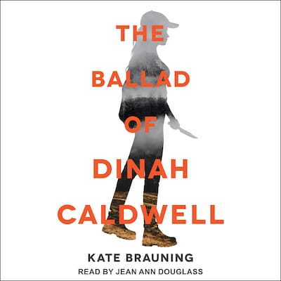 The Ballad of Dinah Caldwell – omslag til lydbogen af Kate Brauning