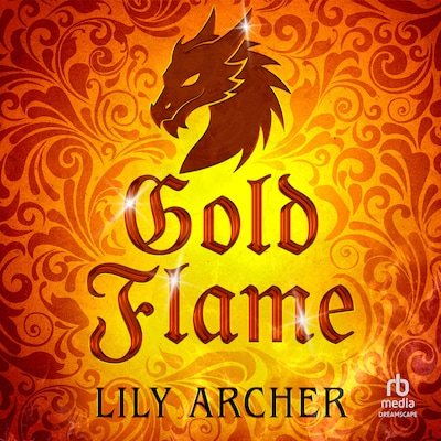Gold Flame – omslag til lydbogen af Lily Archer
