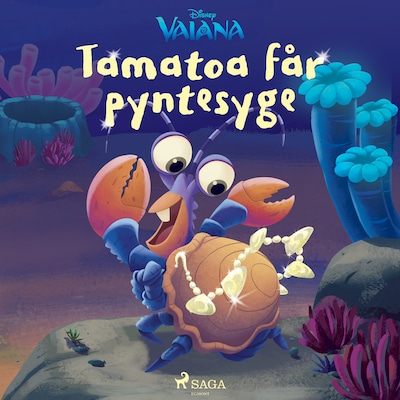 Vaiana - Tamatoa får pyntesyge – omslag til lydbogen af Disney