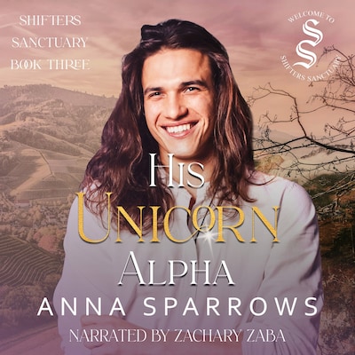 His Unicorn Alpha – omslag til lydbogen af Anna Sparrows